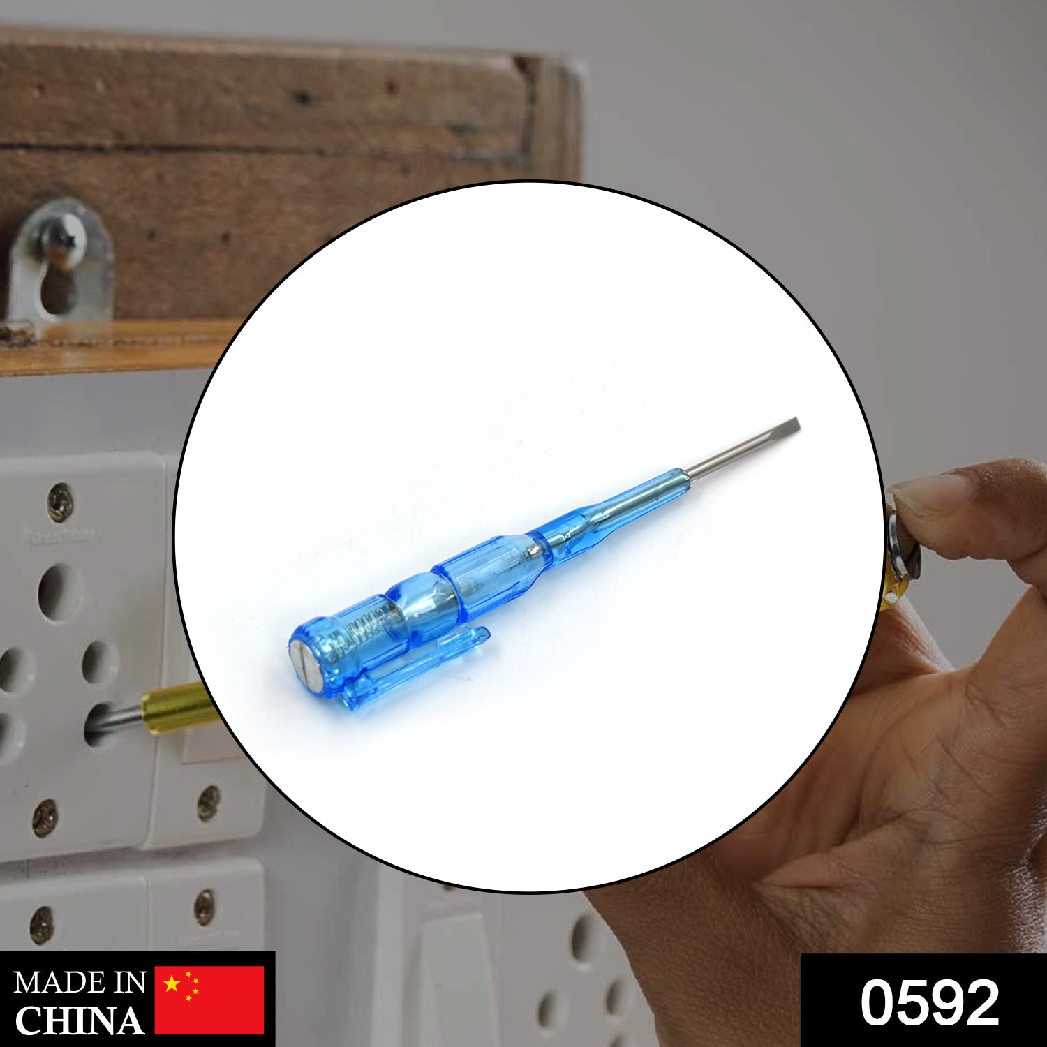 Metal Linemen Tester Screwdriver