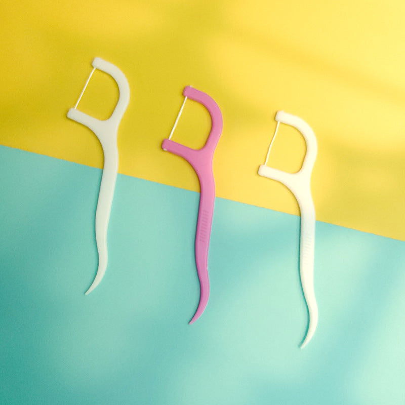 Oral Care Dental Floss Toothpick Sticks