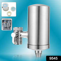 Stainless Steel Faucet Mount Water Filter Water Purifier (1 Set)