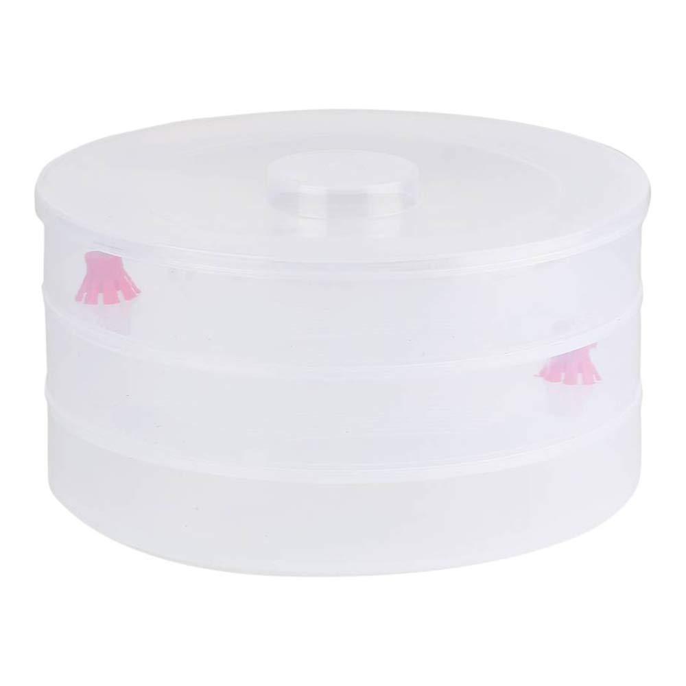 Plastic 3 Compartment Sprout Maker, White