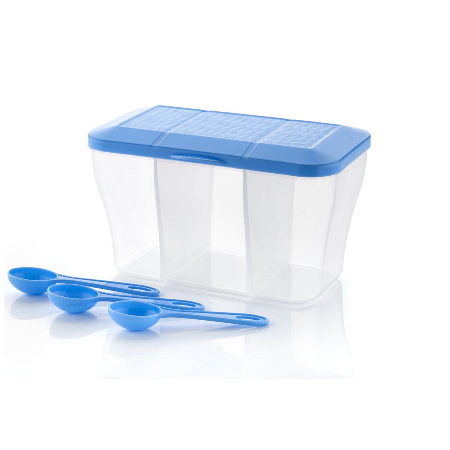 Plastic Square Storage Organiser Container (750ML Capacity)