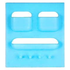 Plastic Unbreakable Soap Dish Tooth Brush Paste Holder