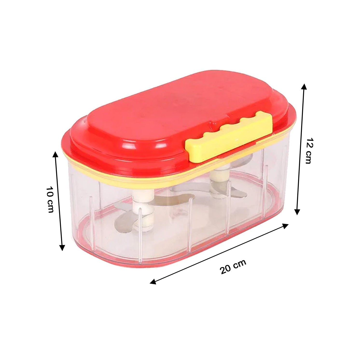 Plastic Vegetable Chopper  (1000 ml)