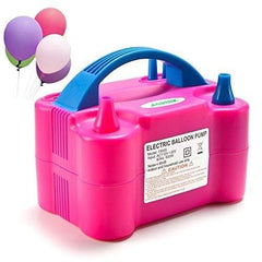 Portable Dual Nozzle Electric Balloon Blower Pump Inflator