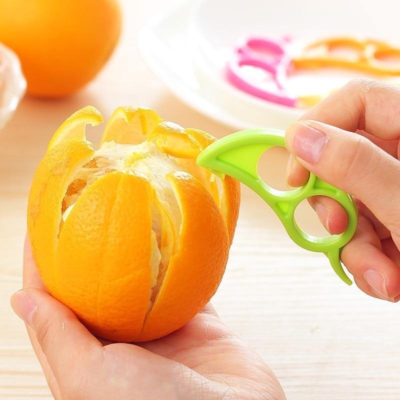 Snail Barker Creative Ring-Shaped Ingenious Peeling Orange