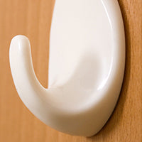 Self Adhesive Plastic Wall Hook Set for Home Kitchen and Other Places (Pack of 9)