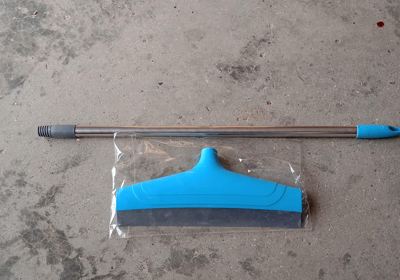 Telescopic Home / Bathroom Wiper 12 Inch (30 cm), Plastic Floor Wiper