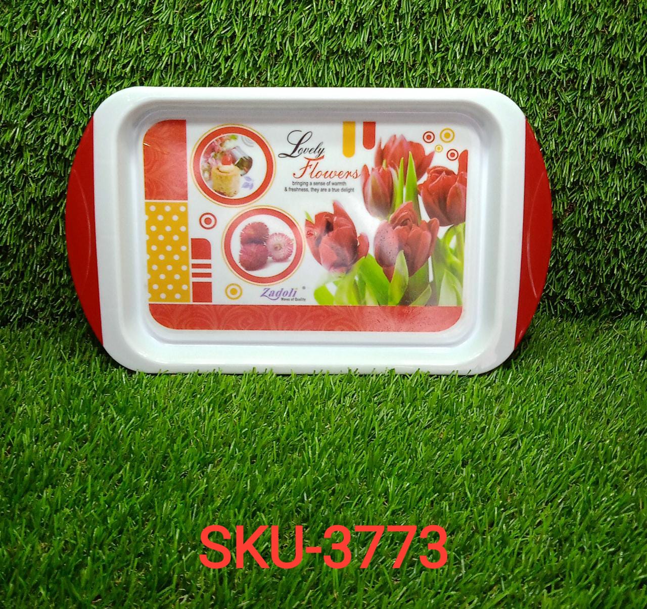 Small Plastic Tray for Kitchen and General Purpose