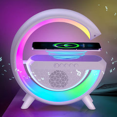 LED Night G Speaker Lamp with Bluetooth Speaker & Wireless Charging